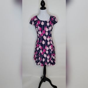 Maison Jules  Venus Blue Tulip Print Sheat…